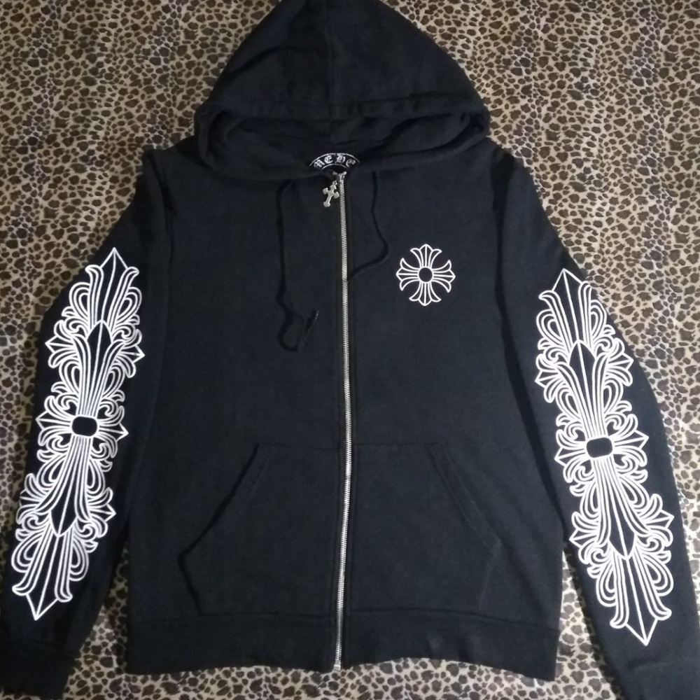 CHROME HEARTS ZIP up size small / 1 men’s 100% authentic